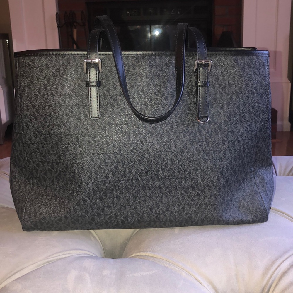 MK MICHAEL KORS▪️TOTE▪️BLACK MK LOGO